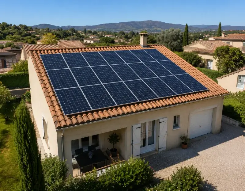 Prime à l'autoconsommation panneaux solaires Montpeyroux — aide financière de l'État